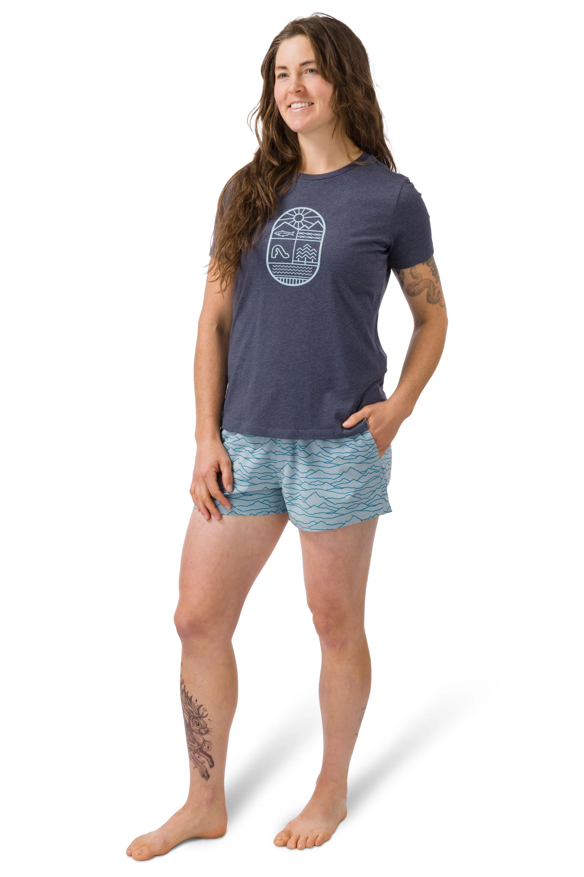 2024 W Crest Tee - Image 3